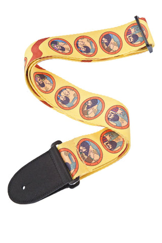 D'Addario Planet Waves Beatles Woven Guitar Strap, Yellow Submarine, 50BTL03