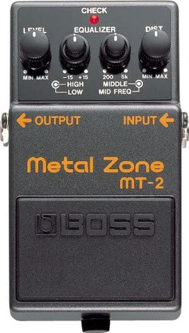 BOSS MT-2 Metal Zone Effects Pedal