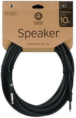 DAddario Planet Waves 10ft Classic Series Speaker Cable PW-CSPK-10