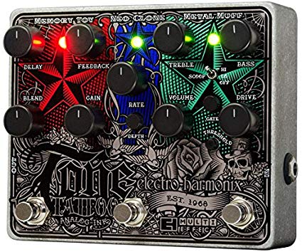 Electro-Harmonix Tone Tattoo analog multi-effects pedal