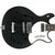 Daisy Rock DR6368 Bangles Signature Model Electric Guitar, Metallic Black