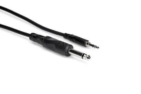 Mono Interconnect 1/4 in TS to 3.5 mm TRS 	10 ft CMP-110
