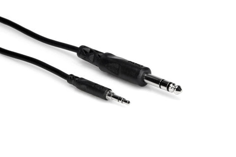 Stereo Interconnect 3.5 mm TRS to 1/4 in TRS 10 ft CMS-110
