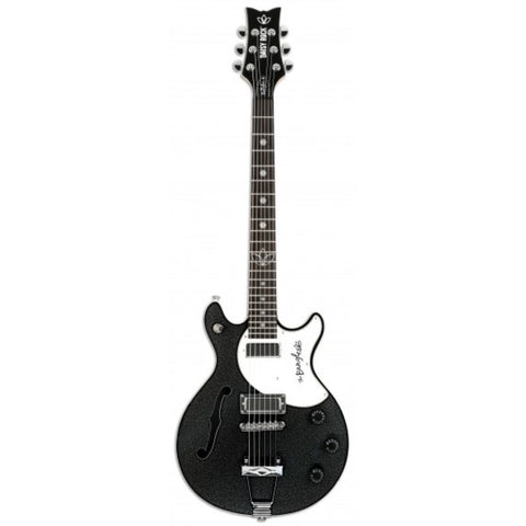 Daisy Rock DR6368 Bangles Signature Model Electric Guitar, Metallic Black
