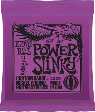 Ernie Ball 2220 Power Slinky Nickel Wound .011 - .048 Purple pack