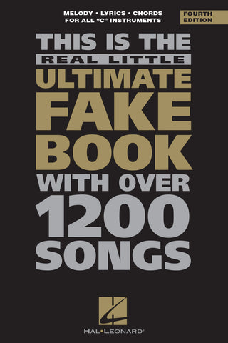 THE REAL LITTLE ULTIMATE FAKE BOOK – 4TH EDITION 6″ x 9″ C Edition