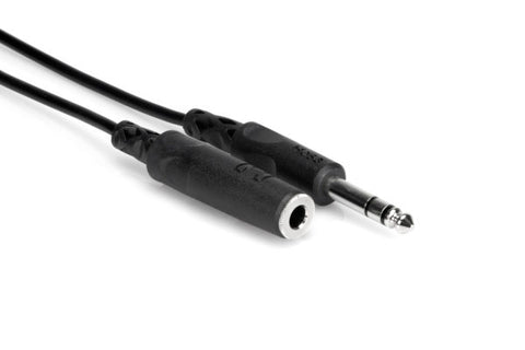Headphone Extension Cable 1/4 in TRS to 1/4 in TRS 25 ft HPE-325