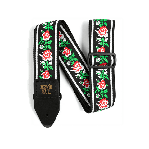 Ernie Ball Winter Rose Jacquard Strap, P04668