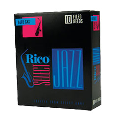D'Addario Select Jazz Filed Alto Saxophone Reeds, Strength 2 Medium, 10-pack, RSF10ASX2M
