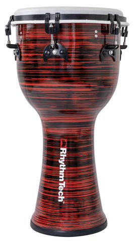 Rhythemtech Palma Series 12″ Djembe with Snares, RT5133, Selvato Roja