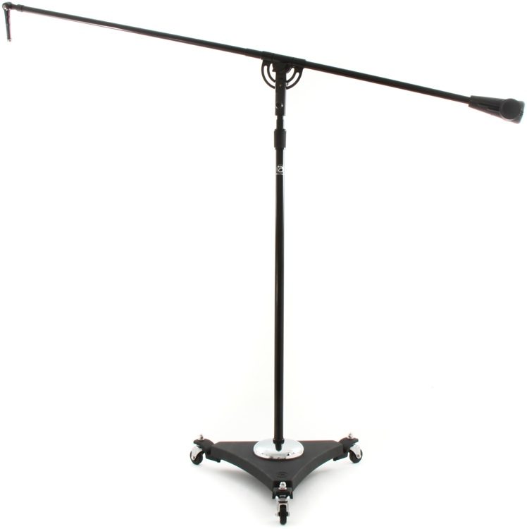 Studio Boom Mic Stands w Air System 43 to 68 - Ebony