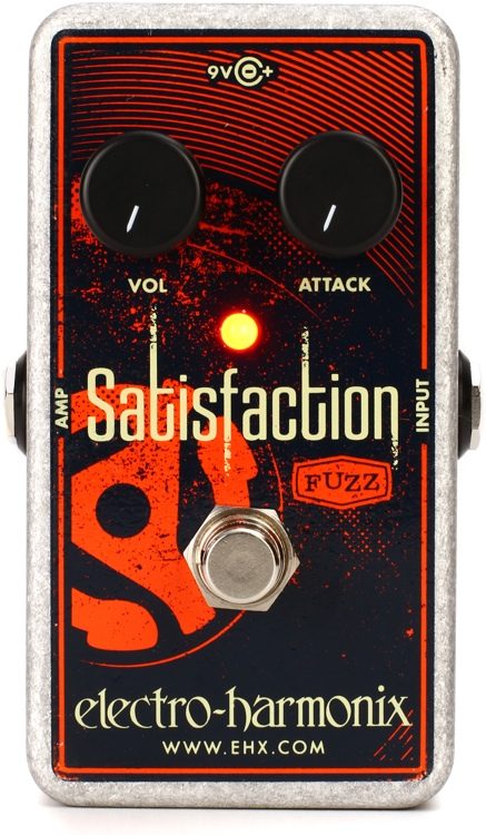ehx fuzz pedals Electro-Harmonix Satisfaction Fuzz Pedal
