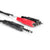Insert Cable 1/4 in TRS to Dual RCA 2 m TRS-202