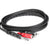 Insert Cable 1/4 in TRS to Dual RCA 2 m TRS-202