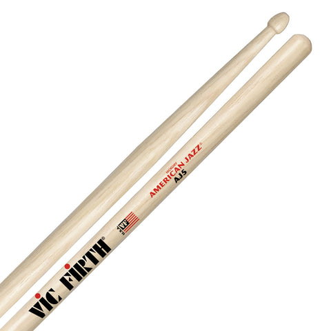 Vic Firth American Jazz Hickory Drumsticks - AJ5