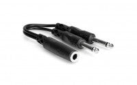 Hosa Y Cable 1/4 in TSF to Dual 1/4 in TS YPP-106