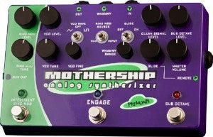 used guitar effects pedals USED Pigtronix Mothership Analog Synthesizer Guitar Effects Pedal