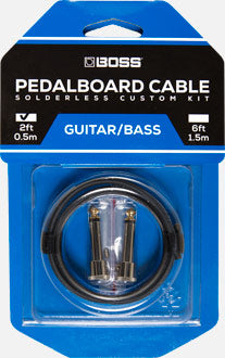 Boss BCK-2 Pedalboard Cable Kit 2 ft. Black