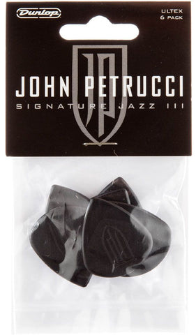 Dunlop Ultex Jazz III John Petrucci Signature Guitar Picks 427PJP 6 Pack