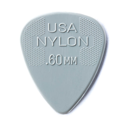 Dunlop 44P.60 Nylon Standard .60mm Guitar Picks 12-Pack