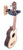 Hercules AUTO GRIP SYSTEM (AGS) GUITAR HANGER, WOOD BASE, SHORT ARM, GSP38WB PLUS