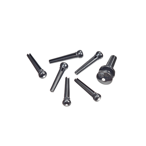D'Addario Injected Molded Bridge Pins with End Pin Set, Assorted