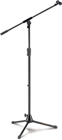 Hercules EZ CLUTCH TRIPOD MICROPHONE STAND W/BOOM & EZ MIC CLIP, MS531B