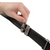 D'Addario Fast Track, Leather Guitar Strap, Black L25S1501FT