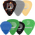 D'Addario Assorted Guitar Picks, 7-pack, Medium 1XVP4-5