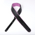 D'Addario Deluxe Leather Guitar Strap, Color Padded, Purple 25PLC04-DX