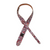D'Addario Deluxe Suede Guitar Strap, Multi-Color Snakeskin Print 20SD01