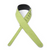 D'Addario Deluxe Leather Guitar Strap, Cantanella, Green 25VLC02-DX