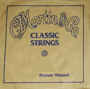 Martin M35BW A-5th 80/20 Bronze Wound Plain End Classical single string. 035" - 0.89mm