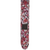 D'Addario Deluxe Suede Guitar Strap, Multi-Color Snakeskin Print 20SD01
