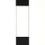 D'Addario Deluxe Leather Guitar Strap, Horizontal Stripe, Black and White L25W1409