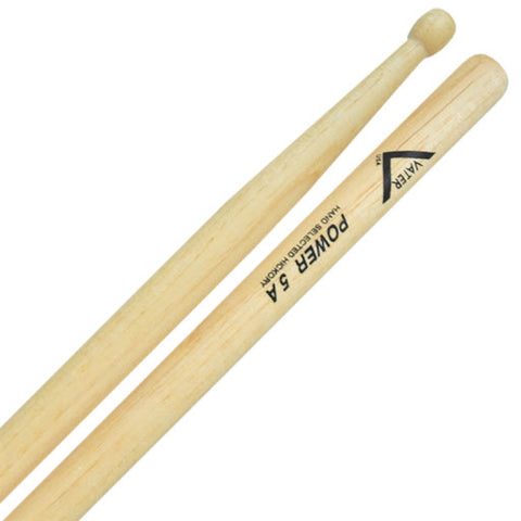 Vater American Hickory Power 5A Wood Tip Drum Sticks, vhp5aw