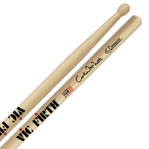 Vic Firth SCM Colin McNutt Corpsmaster Signature Marching Snare Sticks