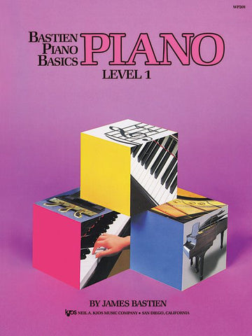 Bastien Piano Basics: Piano - Level 1 Composed by James Bastien, WP201