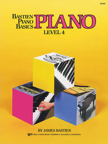 Bastien Piano Basics: Piano - Level 4 Composed by James Bastien, WP204
